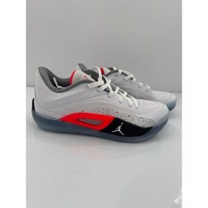 Jordan‎ Zion 3 White Black Bright Crimson Basketball Shoes FB1802-103 Mens 8.5